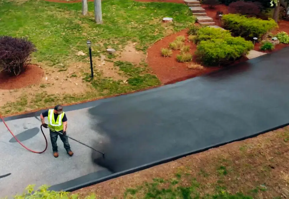 The CT Shoreline Homeowner’s Guide to Driveway Sealcoating: What It Does, What It Costs, and When to Do It